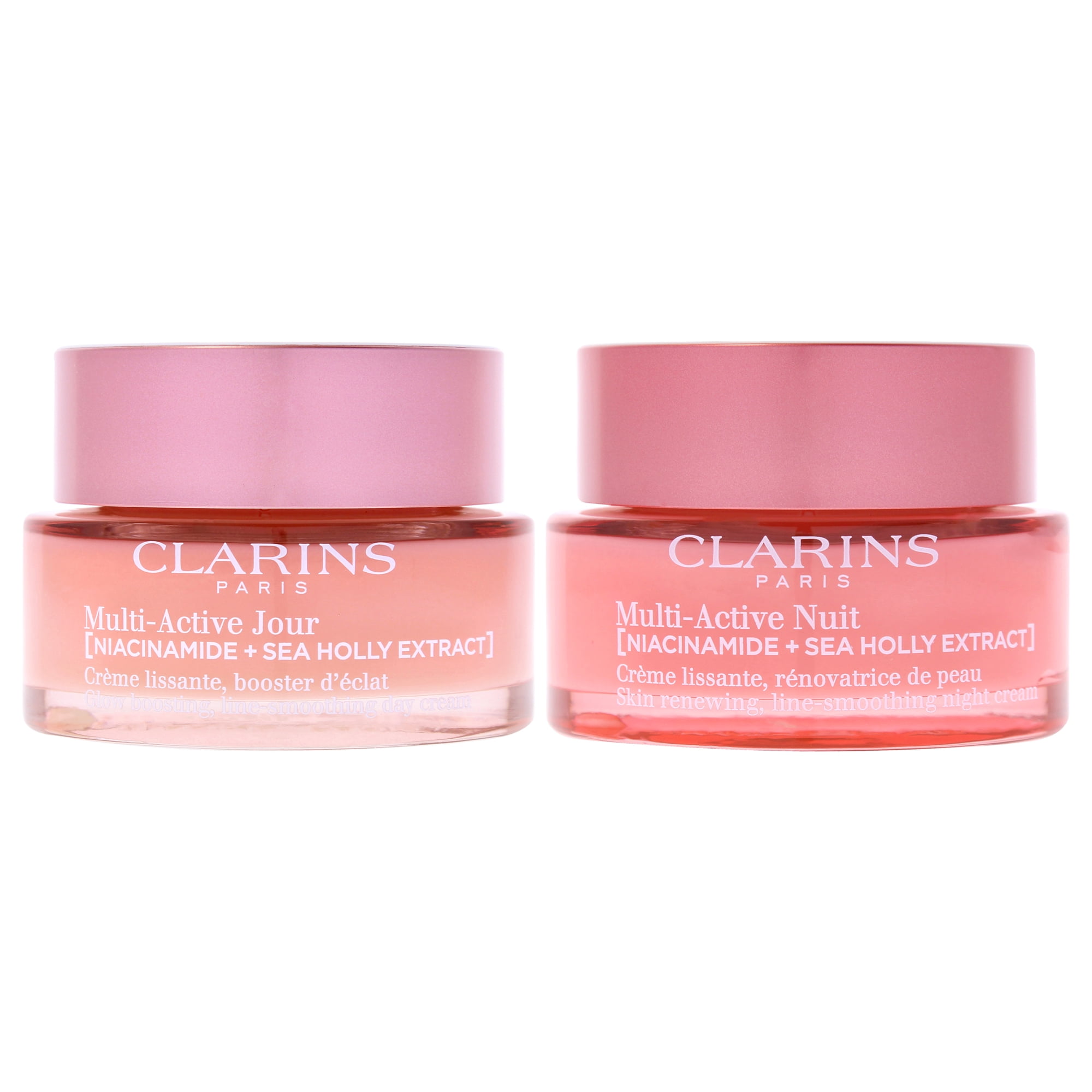 Clarins Multi-Active Partners Kit , 2 Pc 1.7oz Multi-Active Day Cream, 1.7oz Multi-Active Night Cream