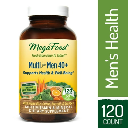 Megafood Multi For Men 40 Multivitamin Support For Energy Production Heart Health And Memory Mood And Bones With Vitamin D3 And Methylated