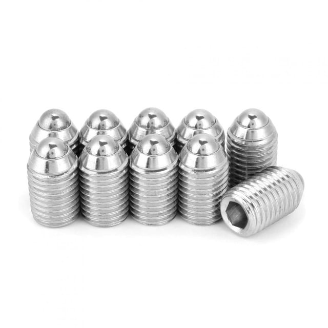 Tornillo De Bola Con Hexágono Interior, Tornillo De émbolo De Bola Con Resorte, Acero Inoxidable M16 Para Herramientas Neumáticas Hardware Industrial Equipos De Lubricación