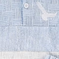 thumbnail image 3 of KPOPLK Clothes for Toddler Baby Boys Summer Short Sleeve Polo Shirts Set 2-piece Striped Outfits 9 Month-5T(18-24 Months,Light Blue), 3 of 9
