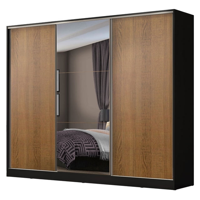 Ropero Closet Madesa Royale 3 Puertas 1 Espejo N/M
