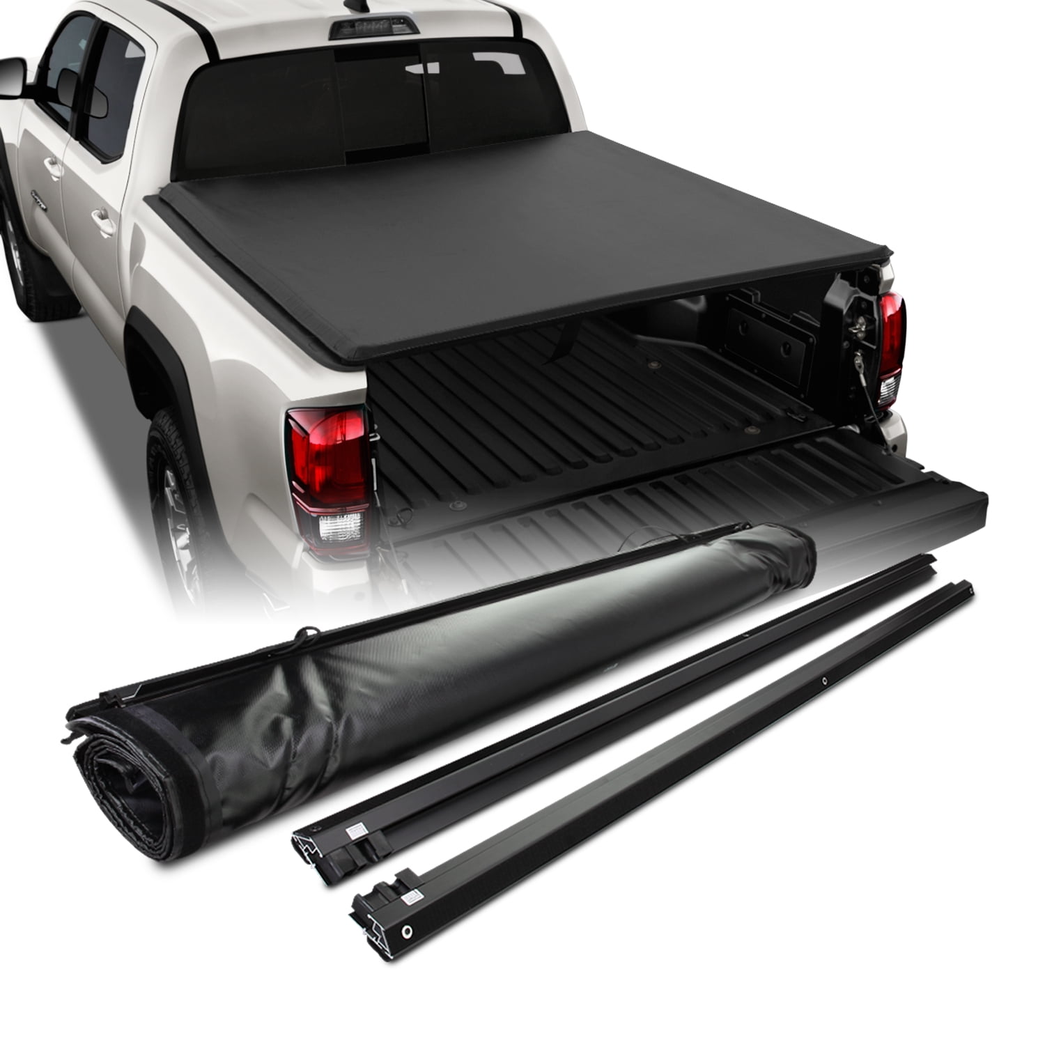 Tonneau Cover For 20162018 Toyota Crew/Extended Cab 5Ft 60" Soft Roll Up