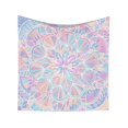 thumbnail image 6 of YFYANG Colorful Mandala Floral Texture Tapestry, Bedroom Dormitory Living Room Decoration Tapestrys Wall Hanging , 59 x 59 in, 6 of 9