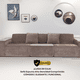 thumbnail image 2 of Sofá AIRJOL™ YY-04 Beige — Diseño de Lujo con Estructura Contemporánea, 2 of 8