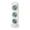 A, variant on YIJIA USB Rechargeable Triple Head Vertical Standing Fan Plastic Portable Tabletop Personal Air Cooler 14.33x4.72x3.27 Inches 1 Unit