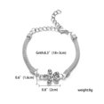 thumbnail image 2 of HOOUN Fashion Women 925 Silver Crystals Bracelet Butterfly Cross Evil Eye Love 0960-13, 2 of 2