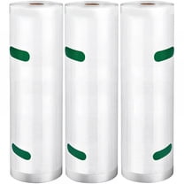 ACDANC Vacuum Sealer Bags 3 Pack for Food Saver,Heavy Duty Vacuum Storage Bags for Sous Vide Cooking,Freezer