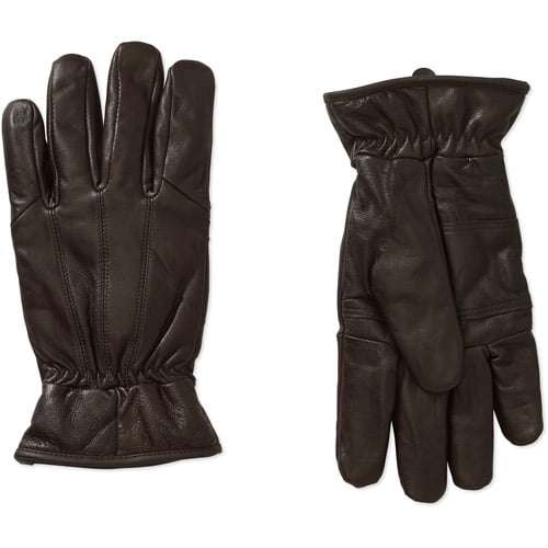 asda george mens leather gloves