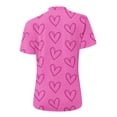 thumbnail image 5 of DPTALR Femmes Été Col Rond Manches Courtes Imprimé Bustier T-Shirt Tops Chemisiers, 5 of 5