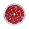 thumbnail image 3 of Falda de de Navidad de 35 pulgadas, cubierta de Base de , decoración reutilizable para , accesorio ligero multiusos duradero Macarena Falda de árbol, 3 of 8