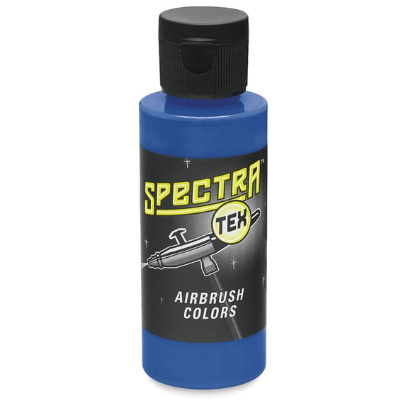 Badger Spectra Tex Airbrush Color - 2 oz, Metallic Blue