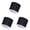 Black, variant on Elastic Beading Cord Thread Spool Strong Stretch String for Jewelry Making Bracelets Necklaces and DIY Craft Projects Hobbyists Beginners 3 Rolls