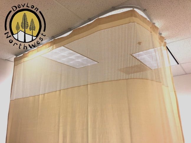 Devlon Northwest Medical Curtains Privacy Hospital Cubicle Curtain With Flexible 