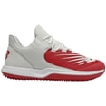 thumbnail image 2 of New Balance Men's Fuel Cell 4040V6 Turf Baseball Shoes Red/White D 7.5, 2 of 6