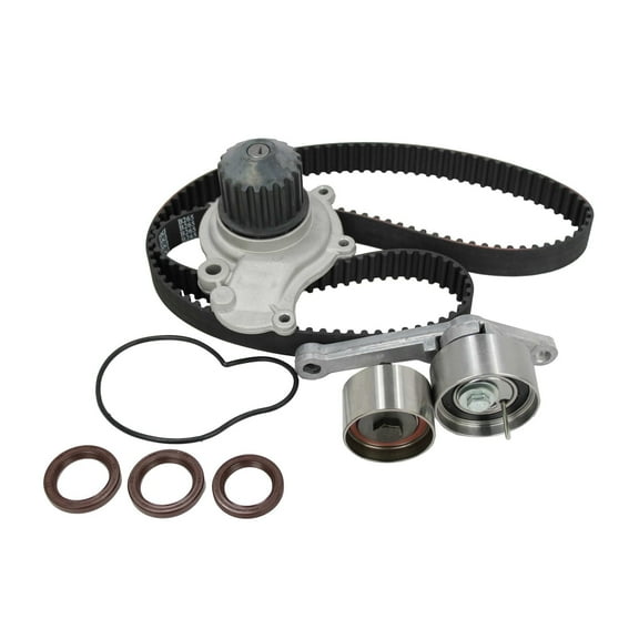 DNJ TBK151WP Timing Belt Kit Water Pump Fits Cars & Trucks 95-02 Chrysler Cirrus 2.4L DOHC 16v
