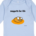 thumbnail image 4 of Inktastic Nuggets for Life Boys or Girls Long Sleeve Baby Bodysuit, 4 of 5