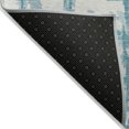 thumbnail image 3 of Addison Rugs Chantille Indoor/Outdoor Transitional Stripes Teal Washable Rectangle Rug, 2'6" x 3'10", 3 of 6