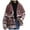 Coffee, variant on DDAPJ pyju 2023 Clearance Women's Fuzzy Fleece Jackets,Western Aztec Print Long Sleeve Button Down Shacket Jacket Soft Cozy Sherpa Coat with Pockets