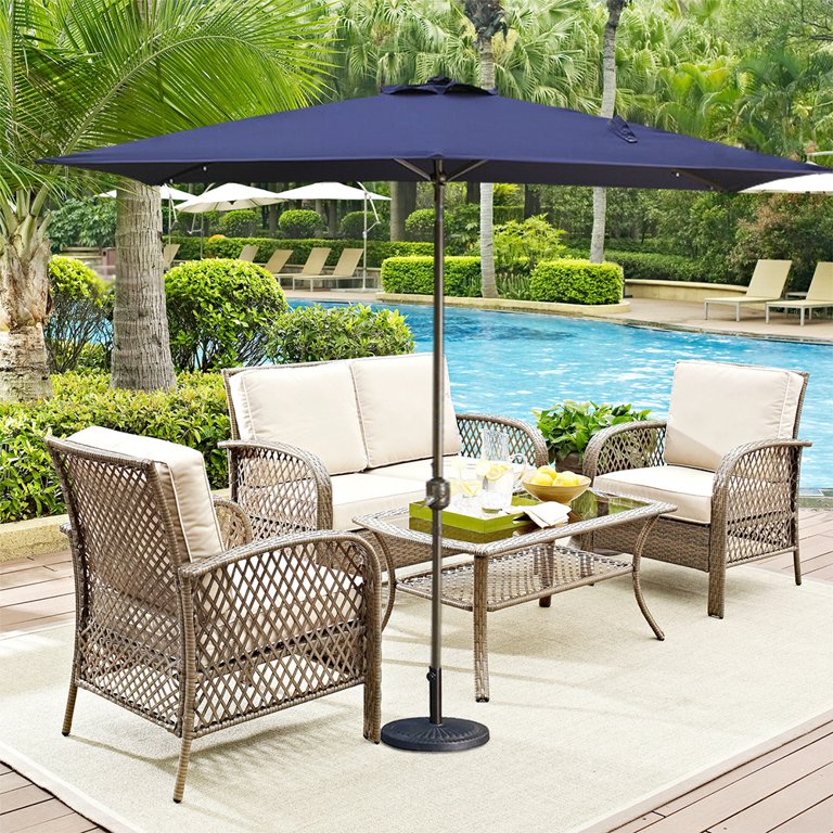 10 patio umbrella with lights Clearance