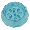 thumbnail image 5 of Slow Feeder Dog Bowls Food Grade Prevent Chocking Digestive Aid Dog Slow Feeding Puzzle Bowl for Dogs Cats Blue, 5 of 5