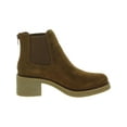 thumbnail image 3 of Aqua College Womens Liya Suede Booties Chelsea Boots, 3 of 3