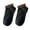 Black, variant on 1 Pair Short Socks Breathable Sweat Absorption Extra Soft Washable Non-Fading Protective Polyester Women Summer Thin Ankle Socks for Women
