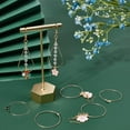 thumbnail image 5 of 40Pcs 2 Style Hoop Earring Findings 18K Gold Plated Round Scallop Beading Hoops Earring Making Kit for Jewelry Making DIY Crafts Golden, 5 of 7