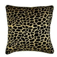 thumbnail image 1 of Pillow Cover, Modern Decorative Throw Pillows Cover, 18"x18" Animal Print Theme Velvet Pillow Covers, Square Throw Pillows Cover, Gold Pillow Halloween Decorations - Leopard, 1 of 3