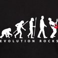 thumbnail image 3 of CafePress - Evolution E Guitar Player Dark T Shirt - Men's Classic Graphic Cotton T-Shirt, 3 of 4