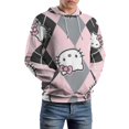 thumbnail image 6 of HELLO KITTY Hoodie with Pocket Anime for Men Women Couple Gift, 6 of 7