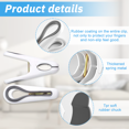 thumbnail image 3 of 24 Pack Clothes Pins,Chip Clips, Bag Clips, Mini Clothes Pins for Photo, Bag Clips Food Clips, Clothes Pins Heavy Duty Outdoor（Grey）, 3 of 6