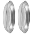 thumbnail image 5 of KAJNBN 2Pcs Silver Egg Shaped Stainless Steel Kitchen Utensil Drying Rack Dishwasher Chopstick Holder 12.2x8.7x2.2in, 5 of 8