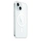 thumbnail image 1 of Funda transparente Original magnética para iPhone 16 15 14 13 12 11 Pro Max Plus mini XS XR Funda para Magsafe Funda transparente de silicona, 1 of 5