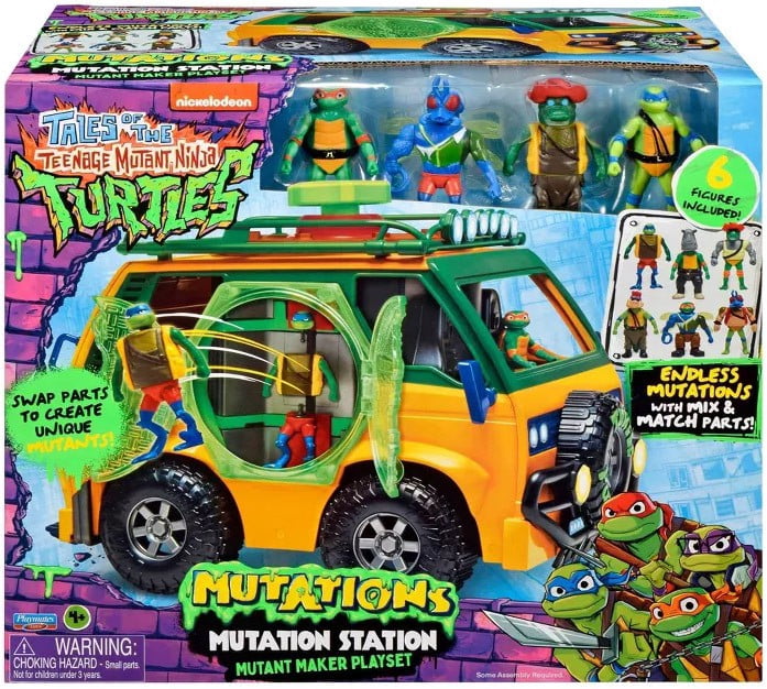 ブラジル製 Estrela / Hasbro 人形 3体セット Teenage Mutant Ninja Turtles Half Shell Heroes Leonardo 2014
