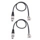 thumbnail image 2 of Cable De Paso XLR Premium, Montaje En Panel Macho A Conector Hembra Cable XLR Tipo D De 3 Pines Para Caja De Escenario, Panel De Conexión, Caja De Piso, Sin Soldadura Para, 2 of 7