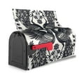 thumbnail image 6 of Picia Artistic Black White Peacocks Magnetic Mailbox Cover Standard Size-21x18 in, 6 of 9