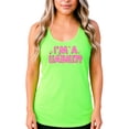 thumbnail image 2 of I'm A Liability Tank Top for Women Funny Graphic Shirt for Adults and Teens Neon Green Tank Top XX-Large, 2 of 4