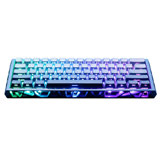 GAMINJA Mechanical Gaming Keyboard,Ultra Compact 60% Form Factor,61 Key Hot Swappable Mechanical Gaming Keyboard,RGB Backlit,Compatible with Windows Laptops, PC and Mac