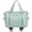 Green, variant on Expandable Duffle Bag Rolling Weekender Tote with Wet Pocket Overnight Duffel with Removable Casters for Travel Fitness Business Trips