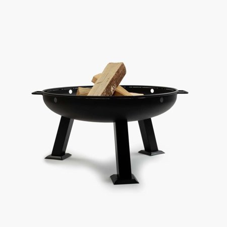 QINGJING Fire Pit - Large Portable Fire Pit for Outdoor Cooking - Heavy Duty Outdoor Fire Pit for Camping and Backyard Patios