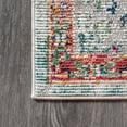 thumbnail image 6 of JONATHAN Y CALIFORNIA VINTAGE 8 x 10 Area Rug, Andalus Vintage Medallion - Coral/Ivory, CAV102A-8, 6 of 10