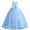 Blue, variant on Sleeveless Fluffy Summer Dresses Toddler Princess Dress Casual Party Tulle Sundress for Kid Fashion Mesh Gauze Dress Sparkly Sequin Birthday Prom Outfit Ball Gown for Little Girls（5-14 Years）