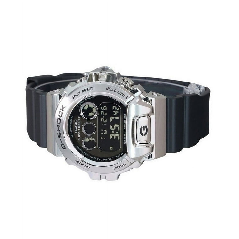 【新品】CASIO G-SHOCK GM-6900-1JF CASIO G-SHOCK GM-6900-1JF Silver/Black Resin Quartz Digital