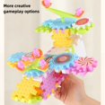 thumbnail image 2 of Gear Building Toy Set STEM Educational Construction Toys DIY Motorized Spinning Gears for Toddlers Boys Girls, 125 Pcs, 2 of 8