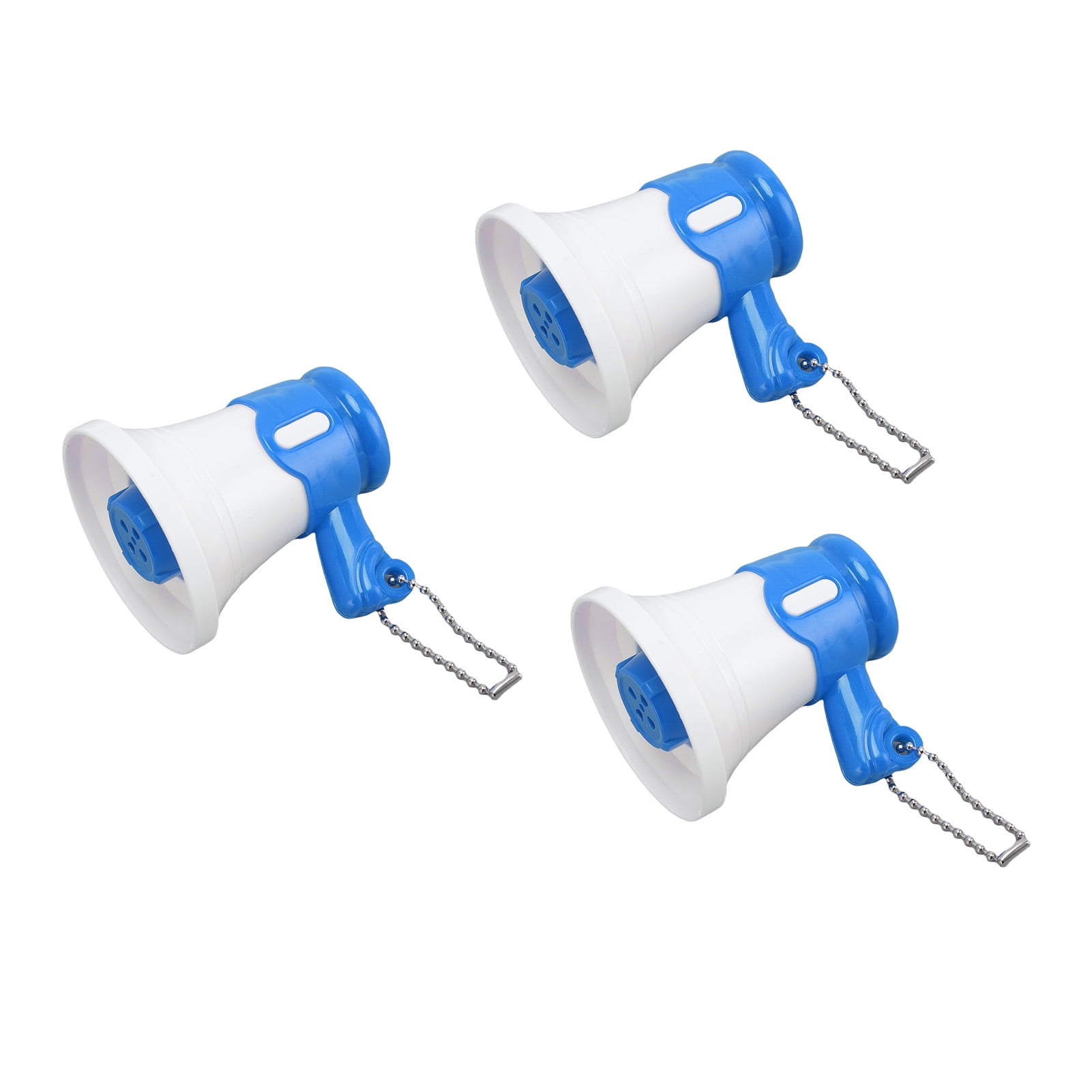 2 Mégaphones Portables En Plastique Pour événements - Couleur Rouge, 23 Cm - Pour Supporter, Fêtes, Activités Extérieures