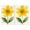 Sunflower, variant on 2 Pcs Funny Kitchen Towels,Summer Green Classic Art Microfiber Dish Towels,Kitchen Tea Towels,Kitchen Towel Set (18" X 26")