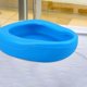 thumbnail image 2 of Portable Bed Urinal Hospital Plastic Bedpan for Bedridden Patient (Blue), 2 of 4