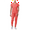 Heather Apple, variant on Pro Modern Athletic Scrub Set For Women - Modern V-Neck Scrub Top & Yoga Jogger Scrub Pants