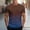 Brown, variant on Men's Graphic T-Shirts Gradient Short Sleeve Round Neck Summer Tee Tops Yellow