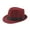 Red, variant on Mightlink Men Vintage Wide Brim Fedora Hat